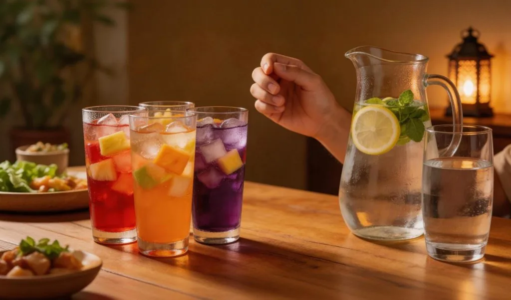 Minuman manis saat berbuka puasa