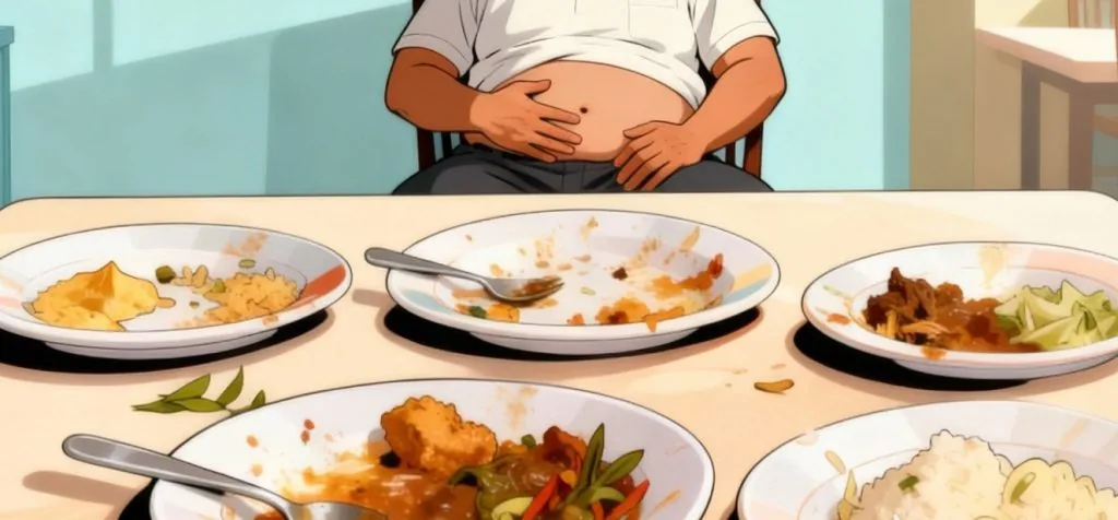 Dampak Buruk Makan Berlebihan
